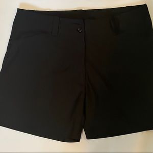 Maggie Lane Black Athletic Golf Shorts